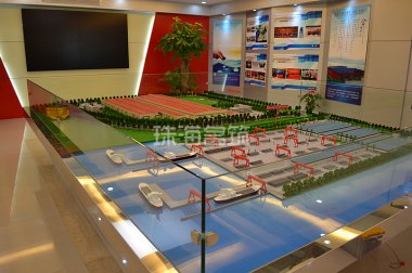 珠江钢管厂区总体规划模型