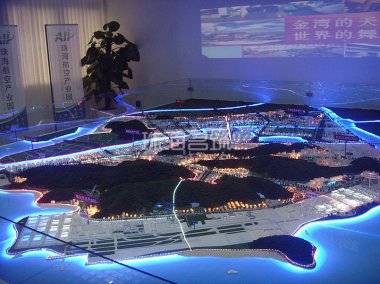 金湾航空城02总体规划模型