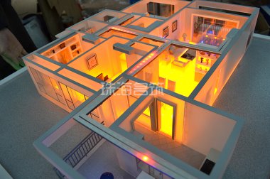 公寓中央空调沙盘模型