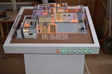 家用中央空调方案二沙盘模型