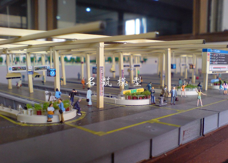日本梅田火车站模型