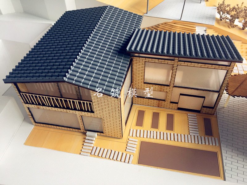 毕业设计模型_九澳客家村改造及室内设计模型